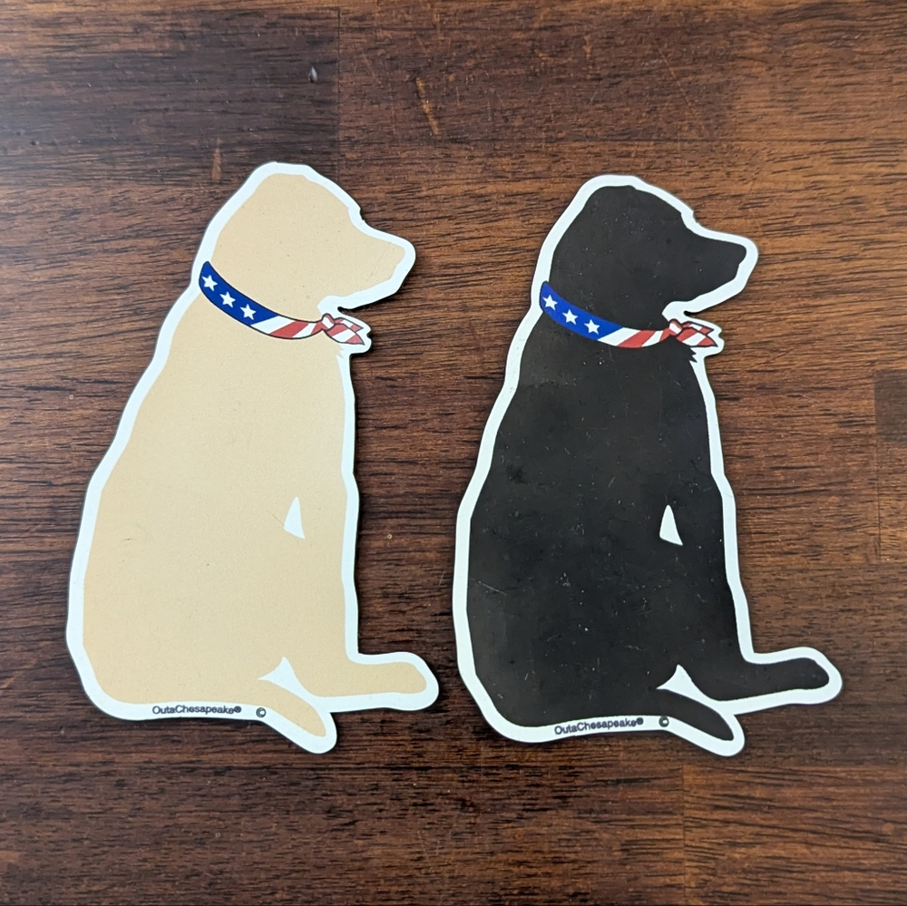 Dog Magnets- Black and Tan